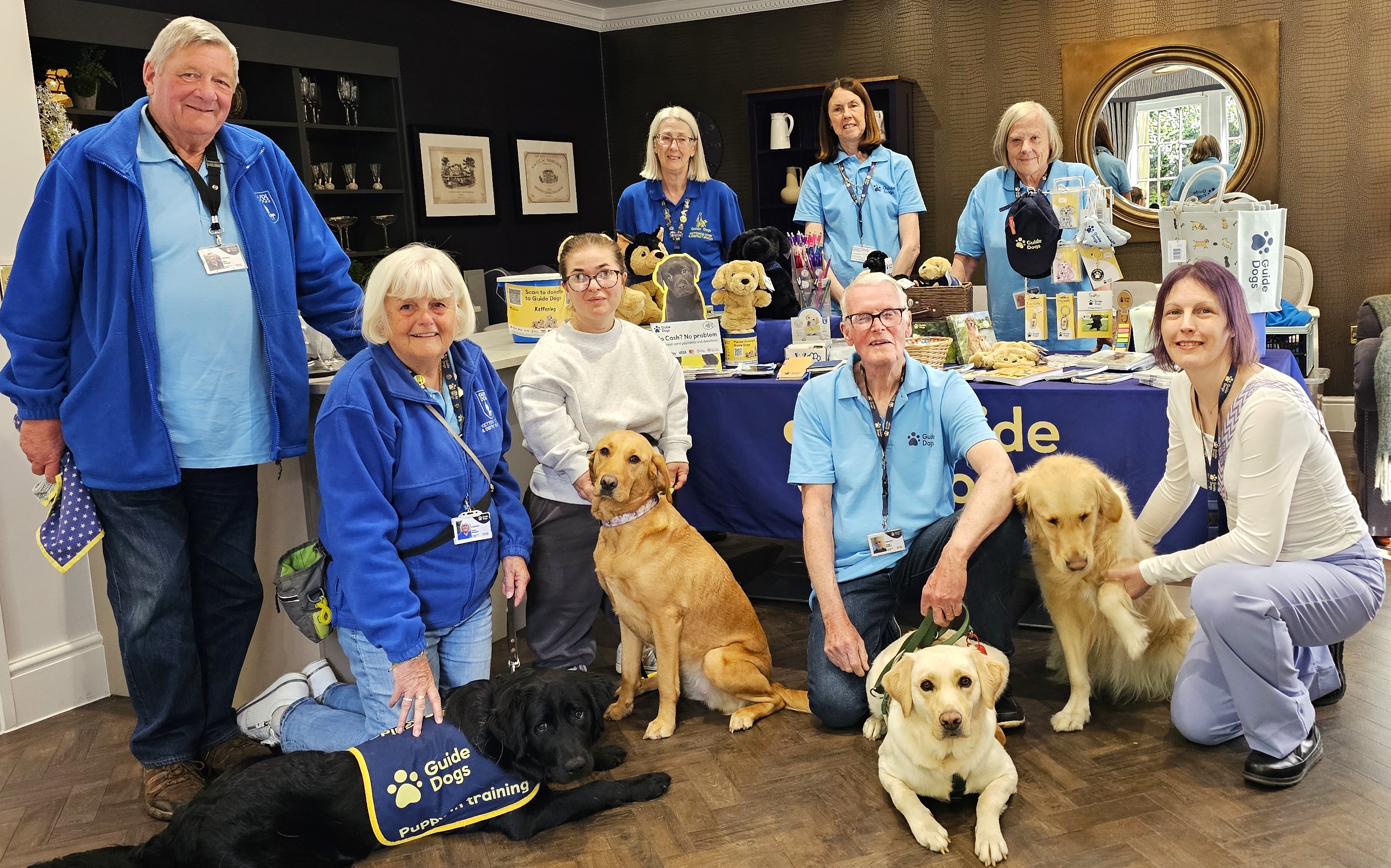 Guide dogs bring joy and insight to Elm Bank care home