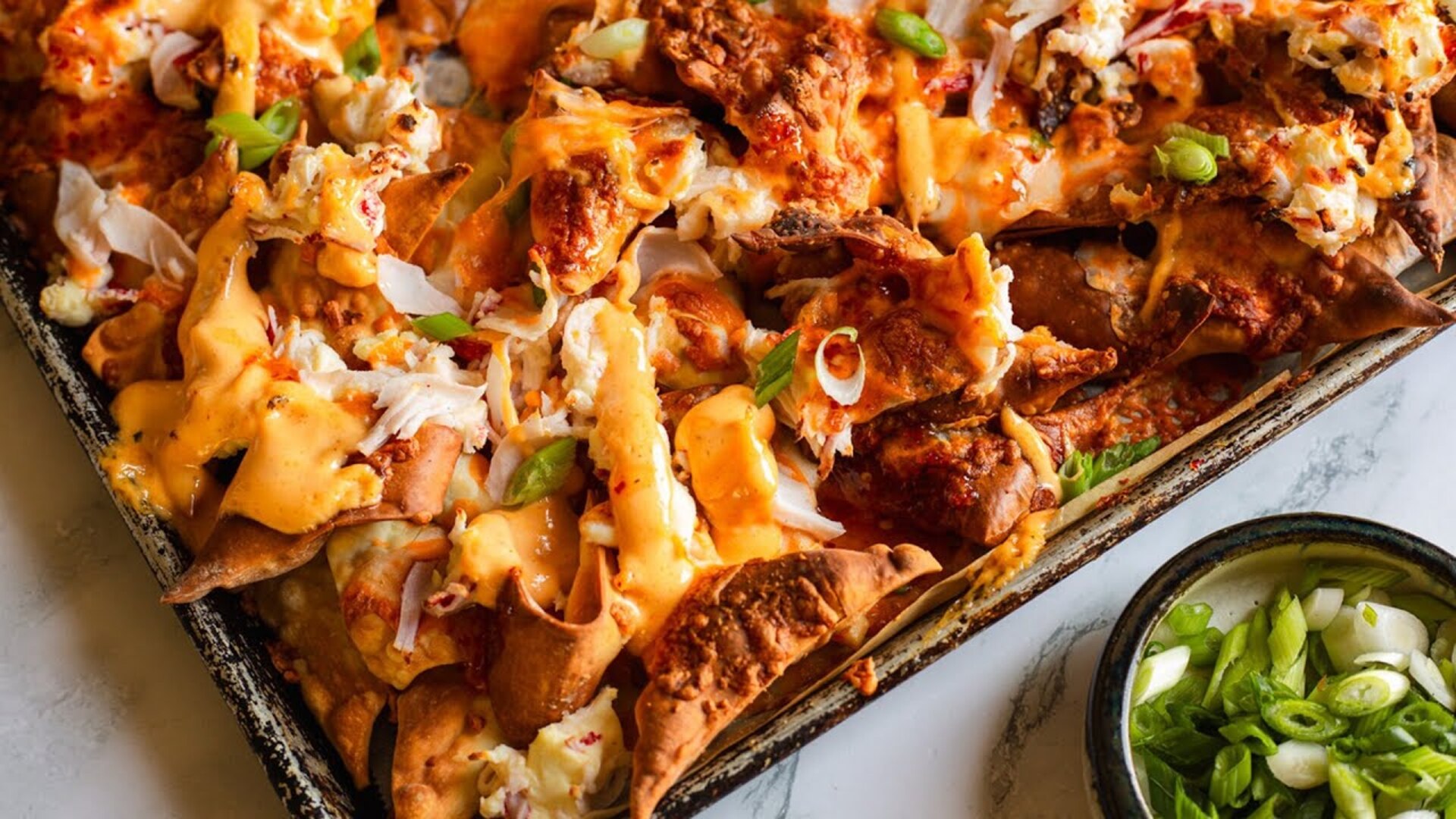 Crab Rangoon nachos recipe