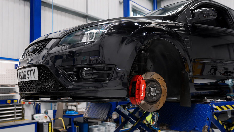 My car gets a big brake upgrade