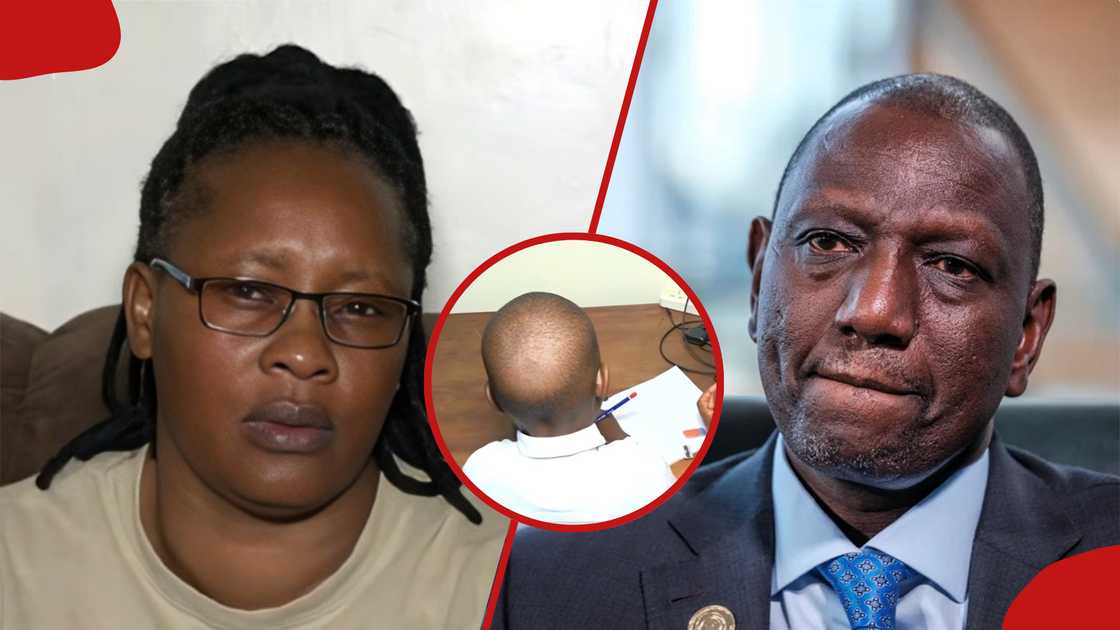 Nairobi woman with son named William Ruto seeks maximum security for her family. Photo: William Ruto/TV47. Source: Facebook
