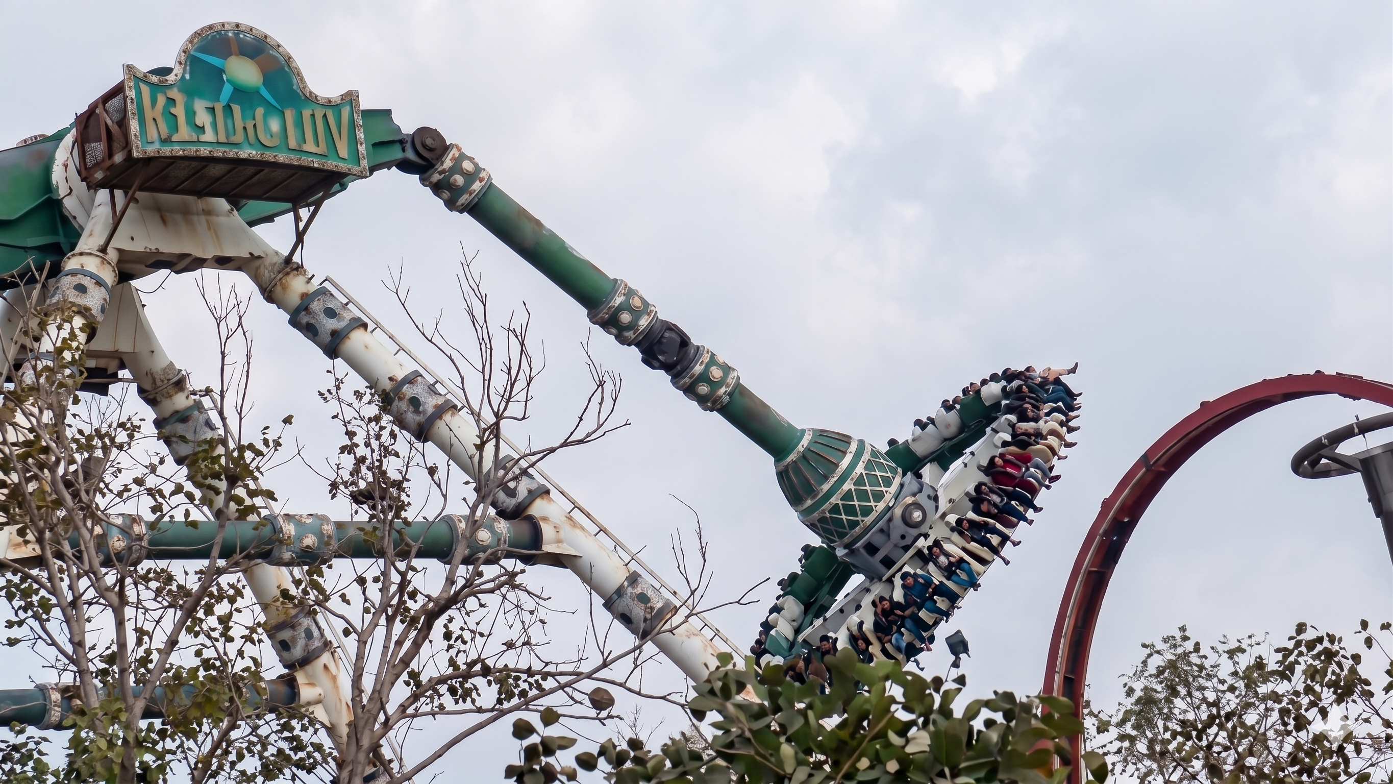 The ride reached full swing then the arm snapped without warning