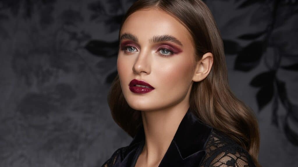 Vamp romantic : la tendance beauté sombre et glamour qui va remplacer ...
