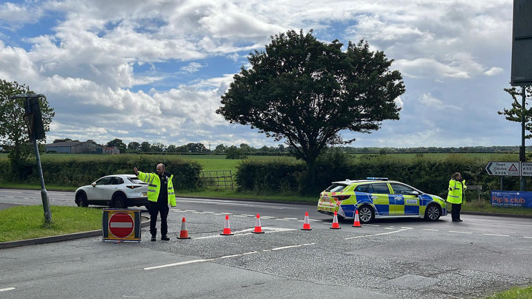 Man dies after medical episode leads to crash