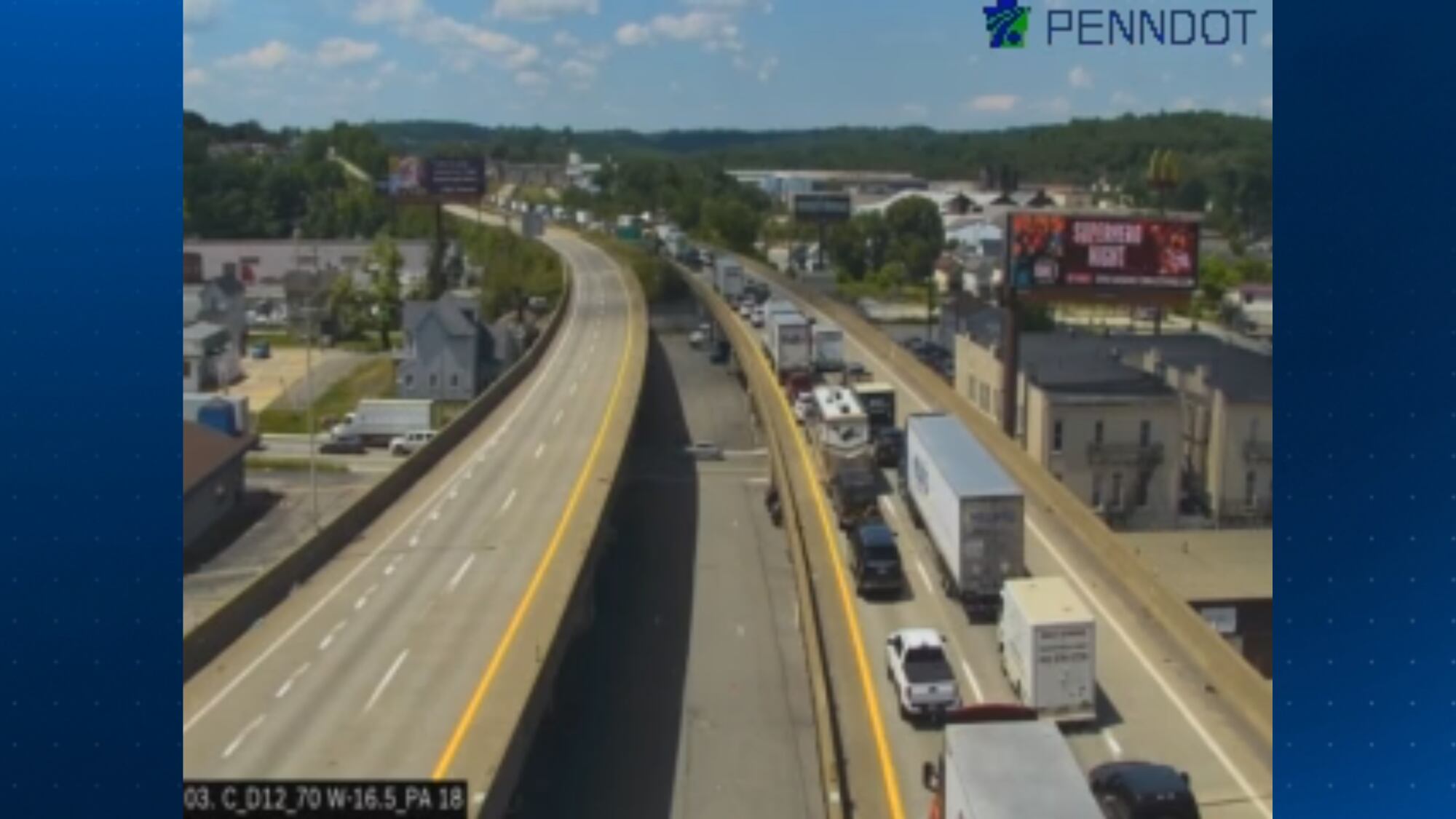 Crash shuts down I-70 in Washington County