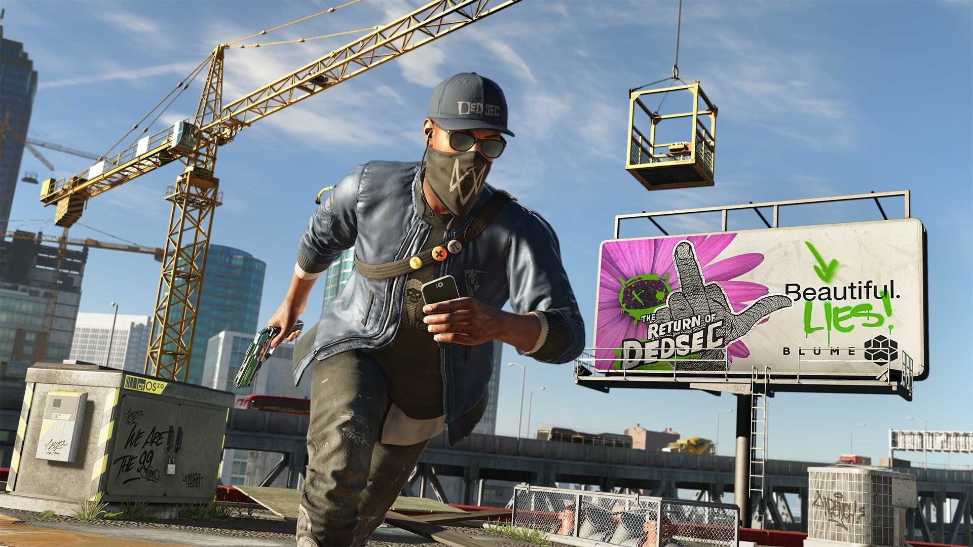 Watch Dogs 2 character art Playstation 4