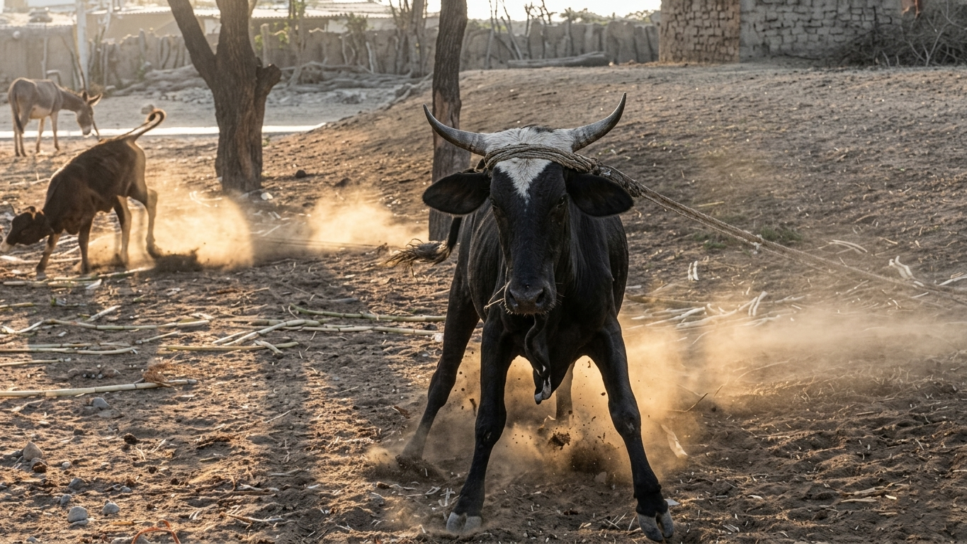 This is what happens when you bully a cow