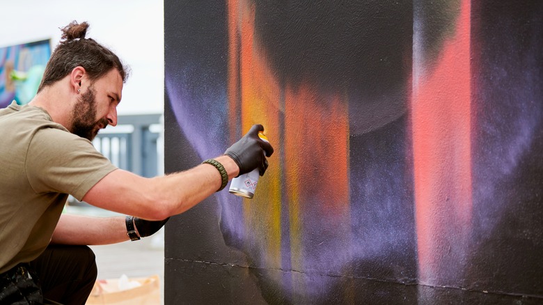 Swap your spray paint nozzle with a cap you already have for amazing ...