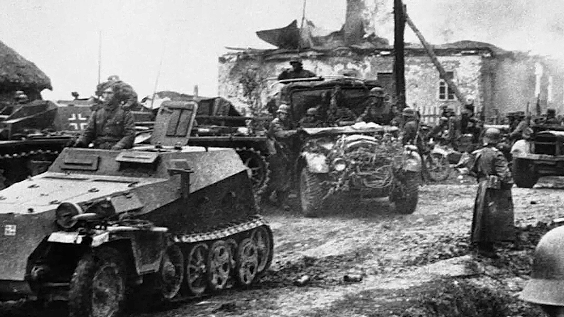 The tank commander trapped behind Soviet lines who refused to surrender