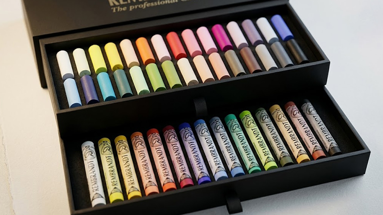 Soft pastel unboxing experience: Rembrandt set with Canson paper review