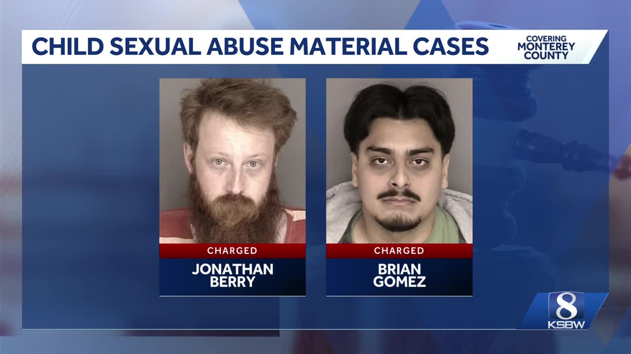 Monterey County men plead not guilty to child abuse material charges