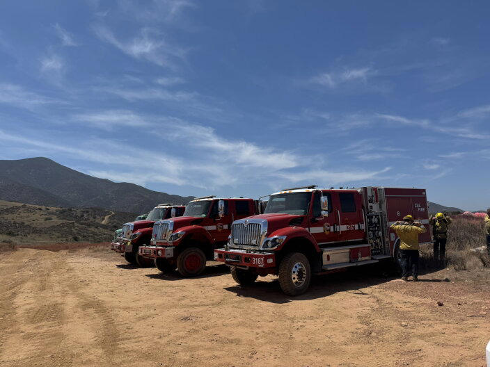 Border 6 fire near Tecate Peak reaches 85% containment, acreage revised