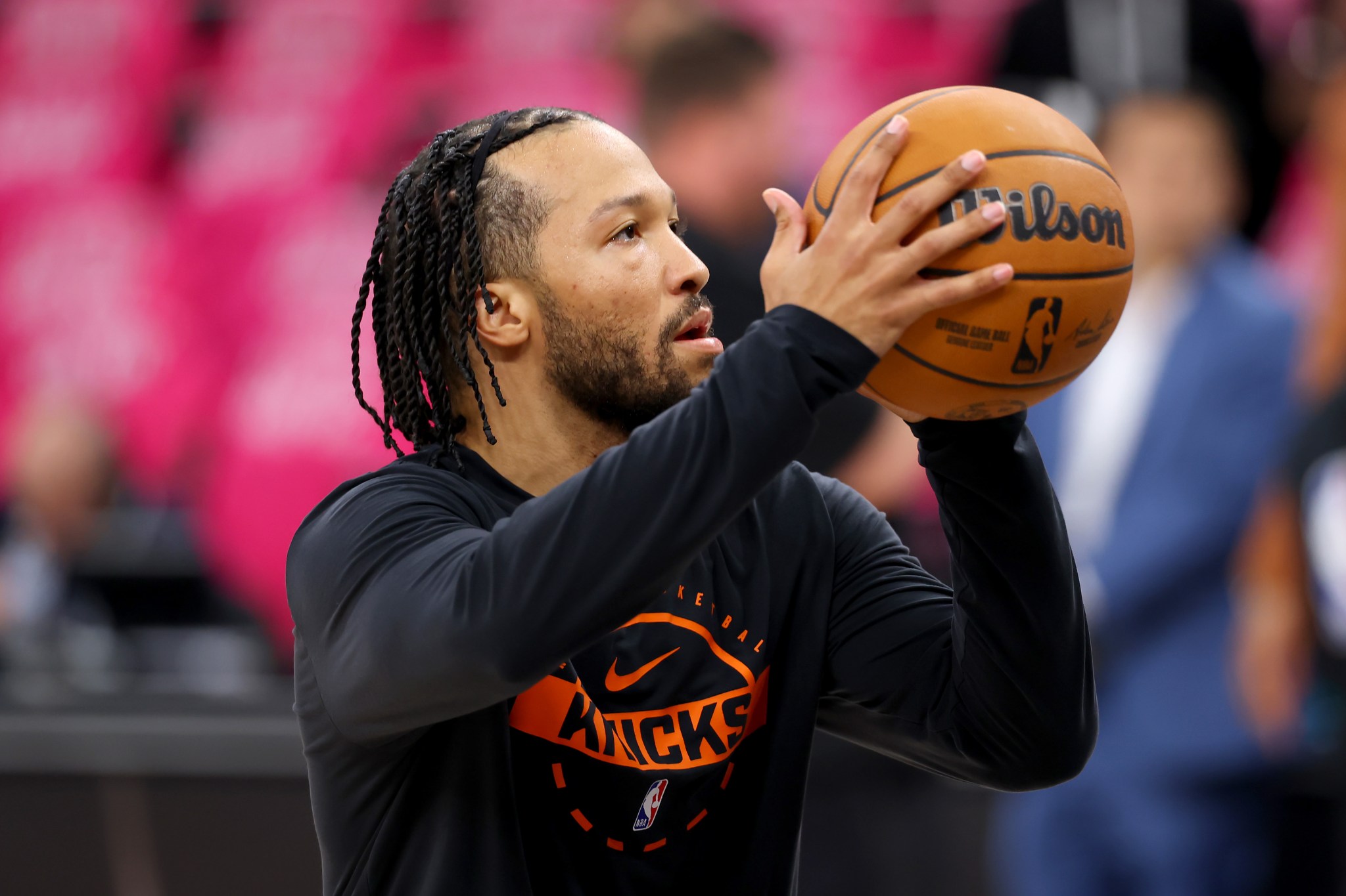 NBA recognizes Jalen Brunson milestone before NBA Finals Game 2