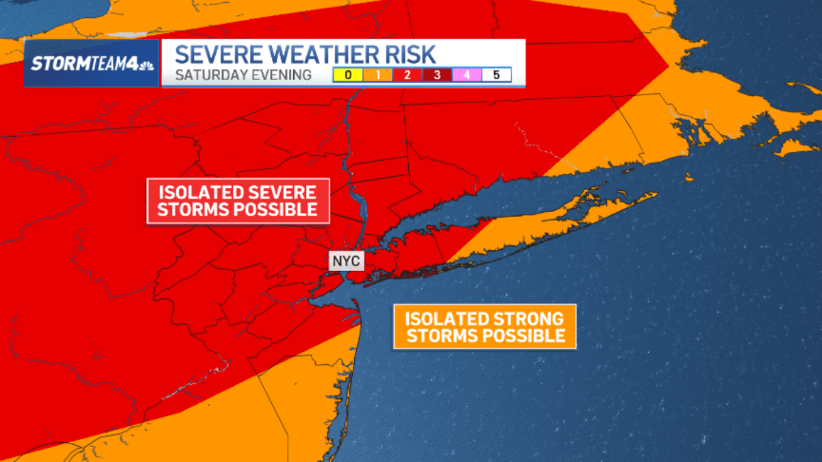 Chance of severe storms brings threat of damaging winds to tri-state ...