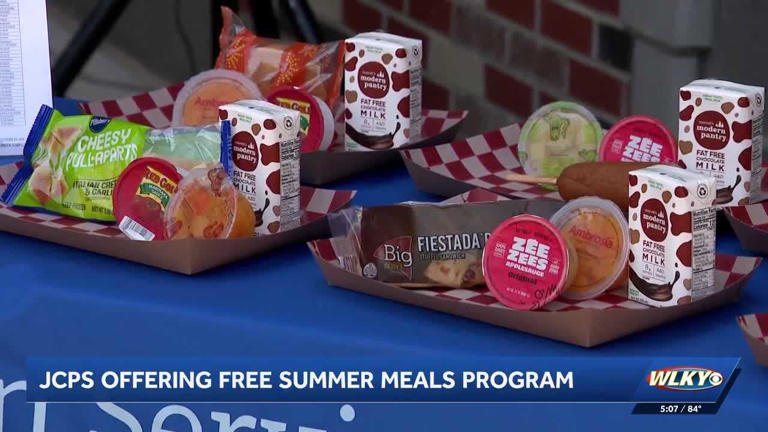 JCPS offering free meals at schools, mobile sites this summer