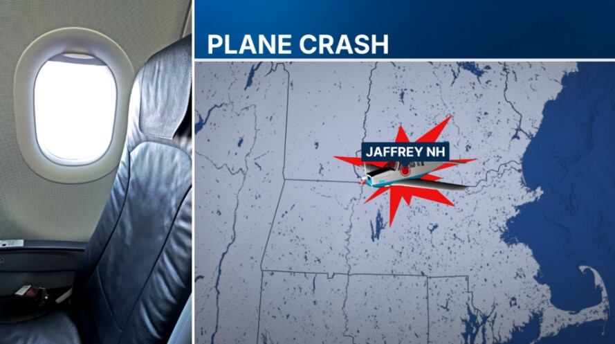 Small plane crashes in southern New Hampshire