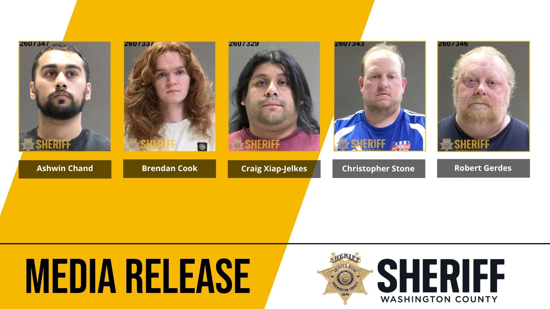 Sheriff: 5 arrested for luring a minor in undercover sting in ...