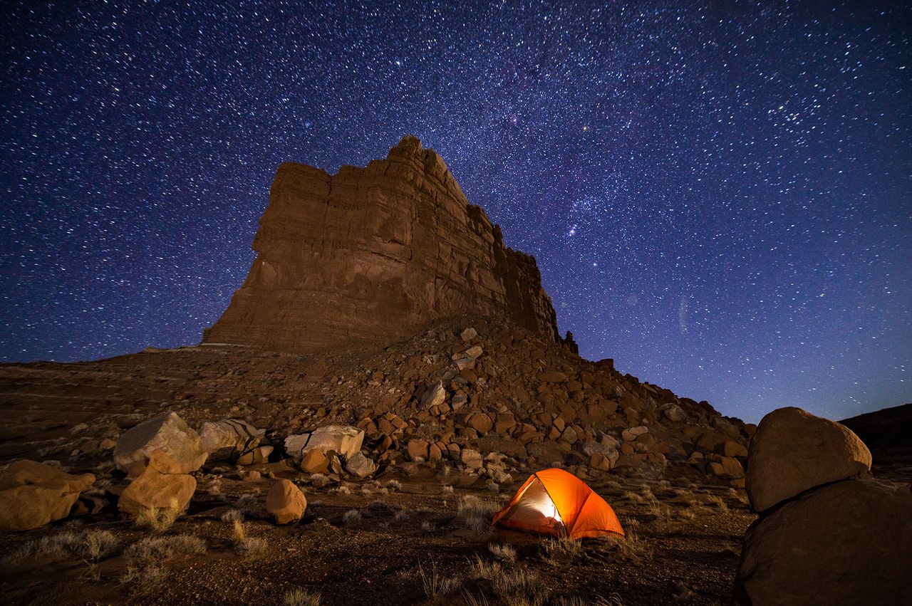 Goblin Valley State Park under the stars