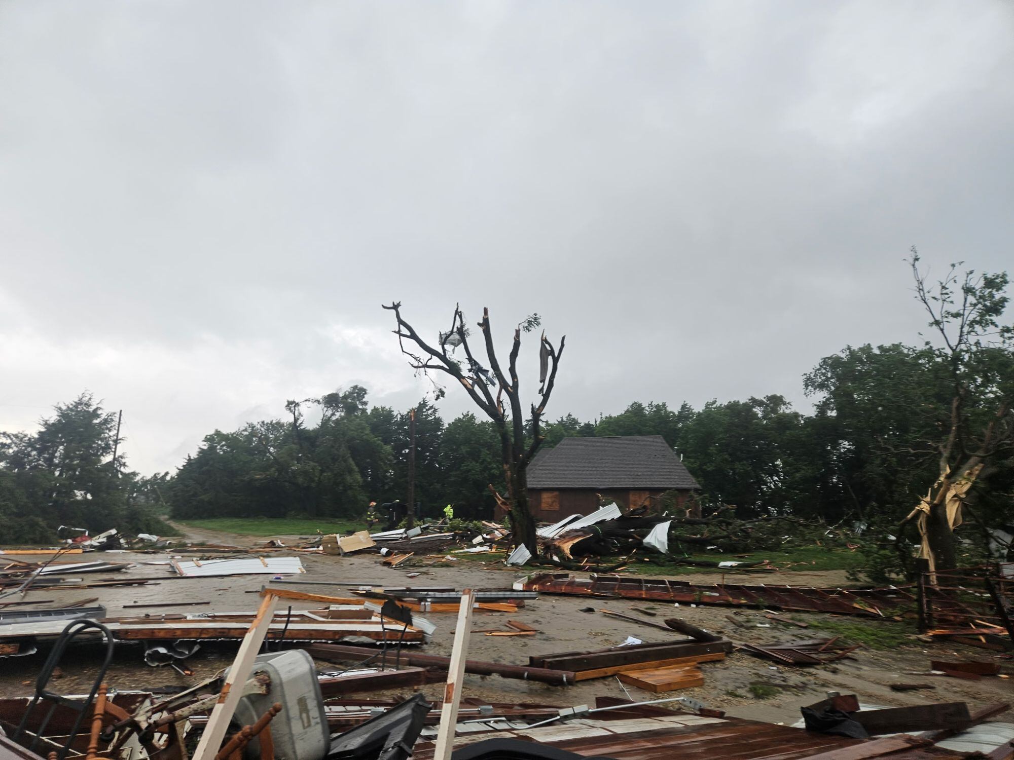 National Weather Service confirms EF-2 tornado in Riley Co. Thursday