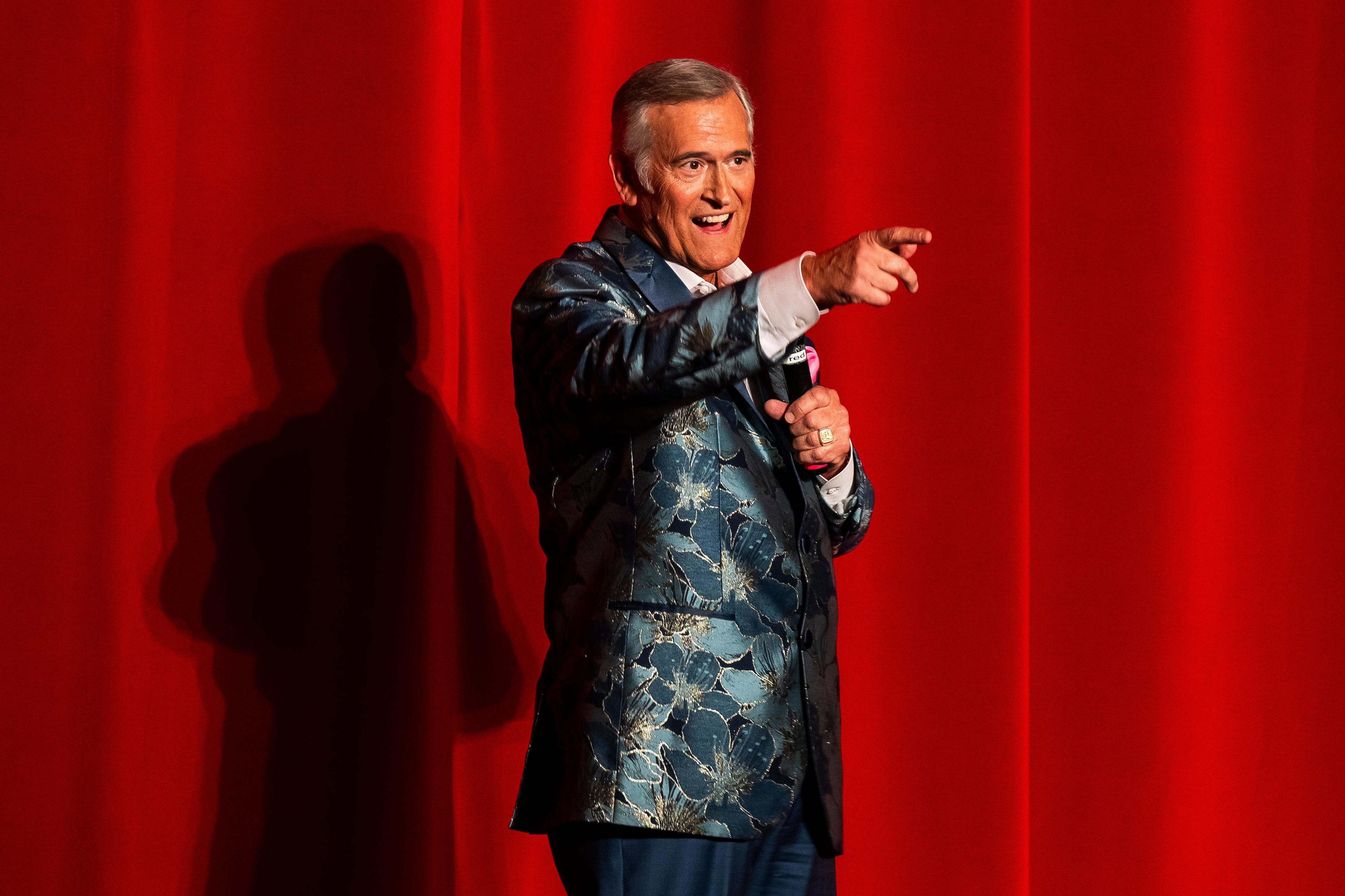 Bruce Campbell fans, including Sam Raimi, pack Redford for new movie
