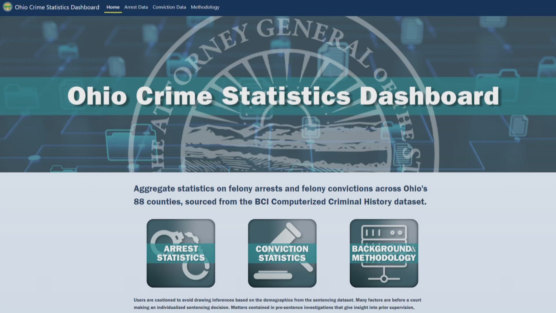Yost launches new online dashboard compiling crime, sentencing data
