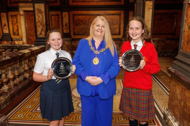 Two Glasgow pupils win Lord Provost's poetry prize