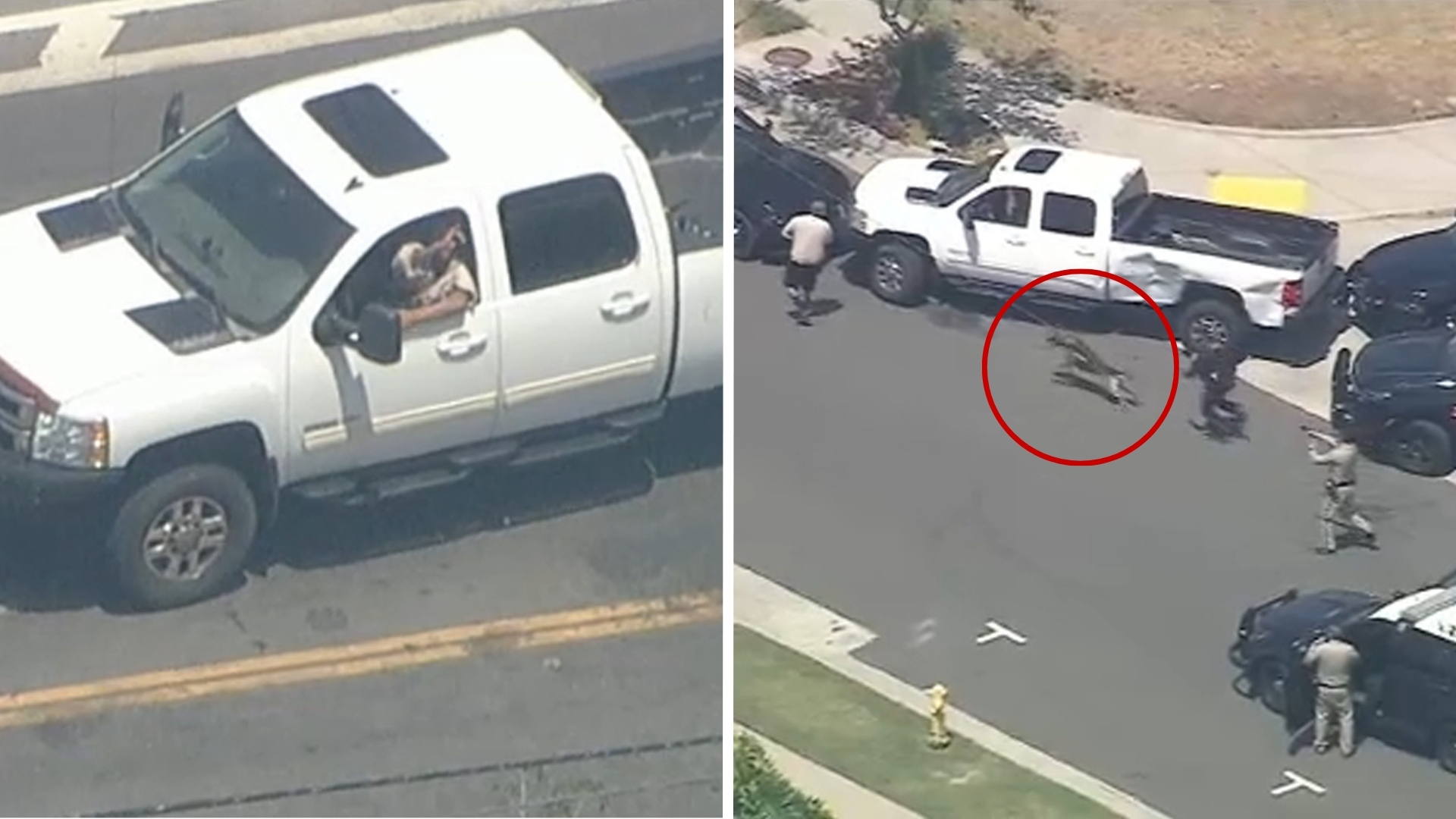 K-9 ends wild chase with suspect in stolen pickup truck from Fontana to ...