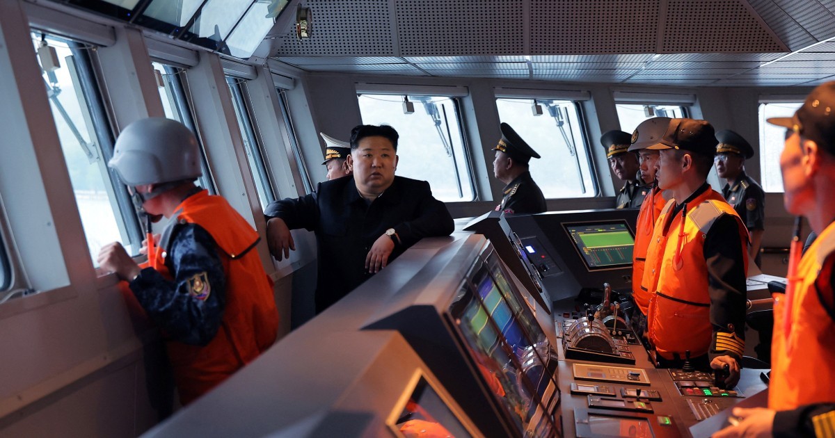 Ông Kim Jong Un thị sát thử nghiệm tàu khu trục Kang Kon, yêu cầu Hải quân Triều Tiên nâng cao sức răn đe hạt nhân
