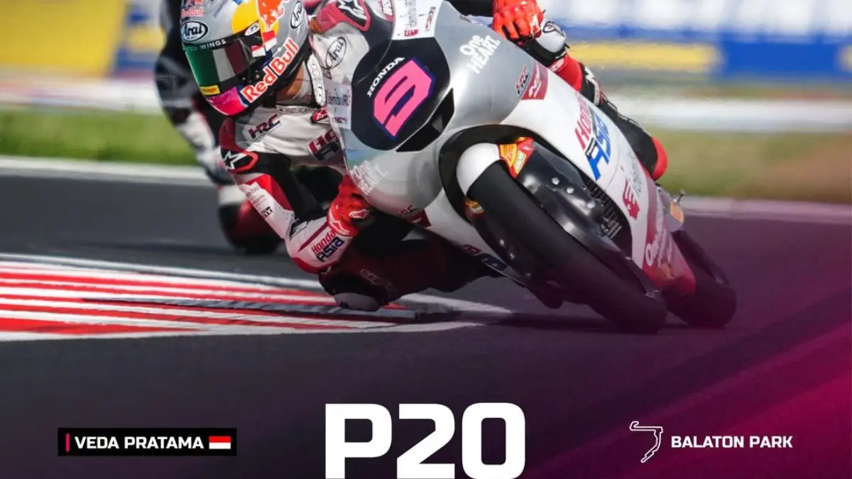 Hasil FP2 Moto3 Hungaria 2026: Maximo Quiles tercepat, Veda Ega Pratama ...