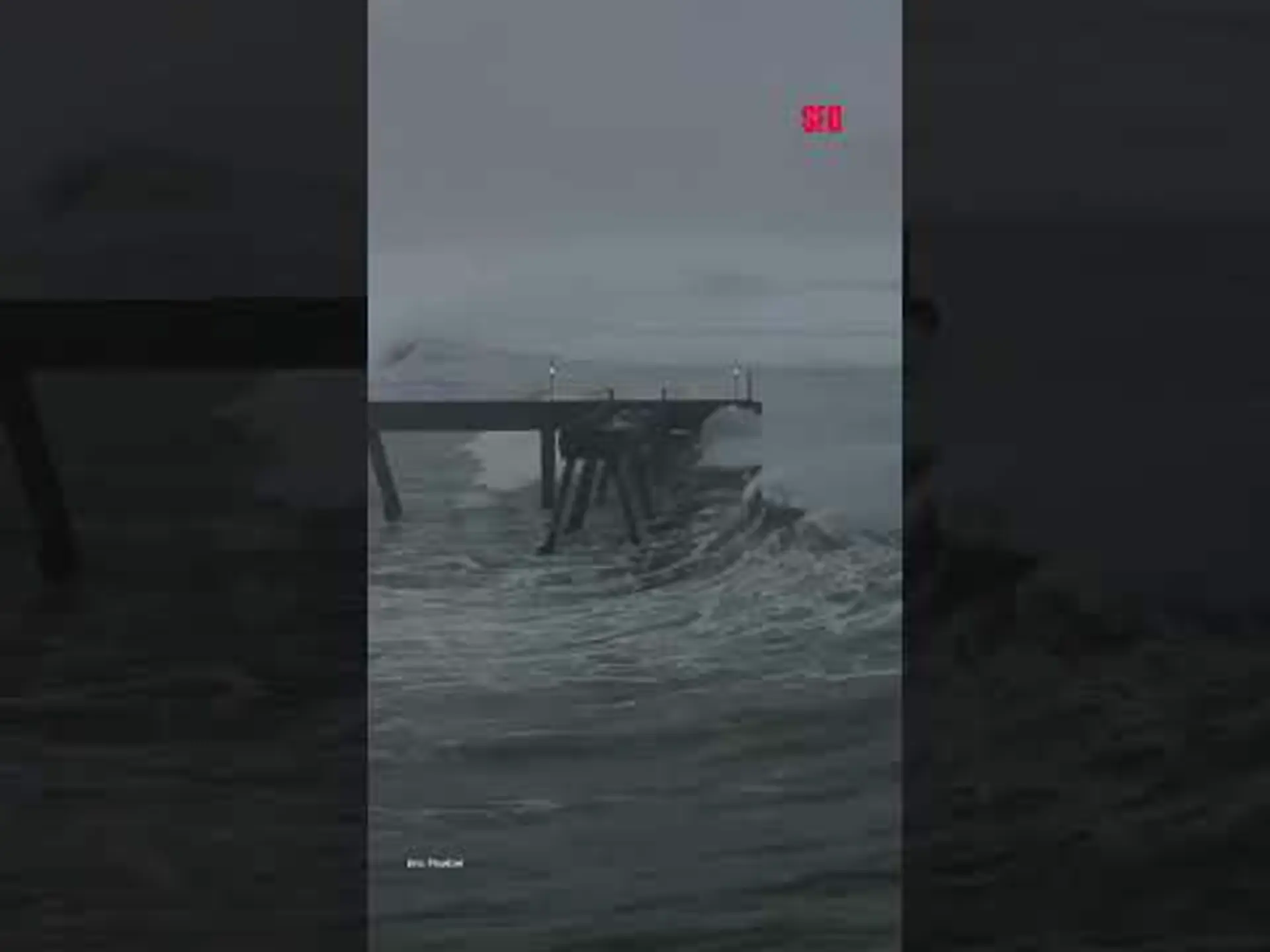 Pacifica Pier closes due to giant crack in concrete walkway