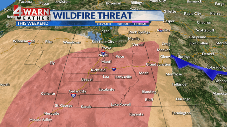 Gusty winds and critical fire danger developing through the weekend