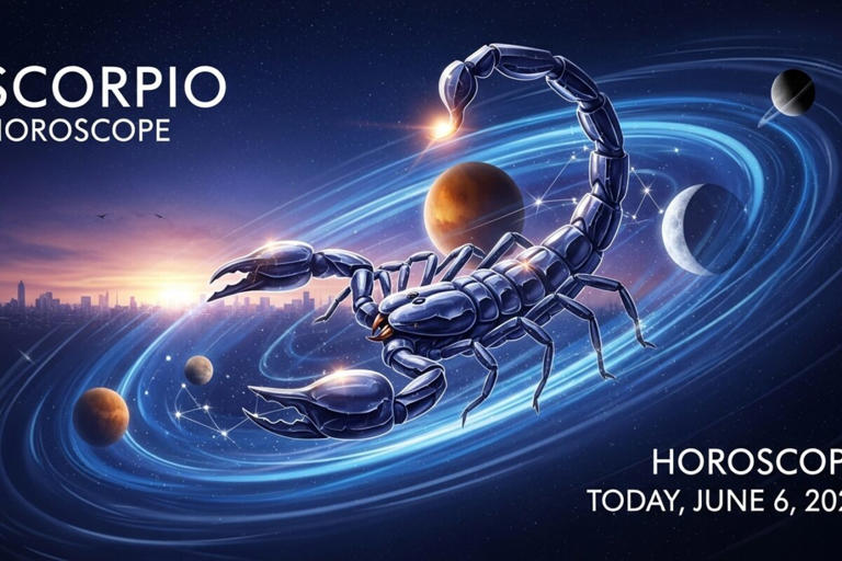 Scorpio horoscope today, June 6, 2026