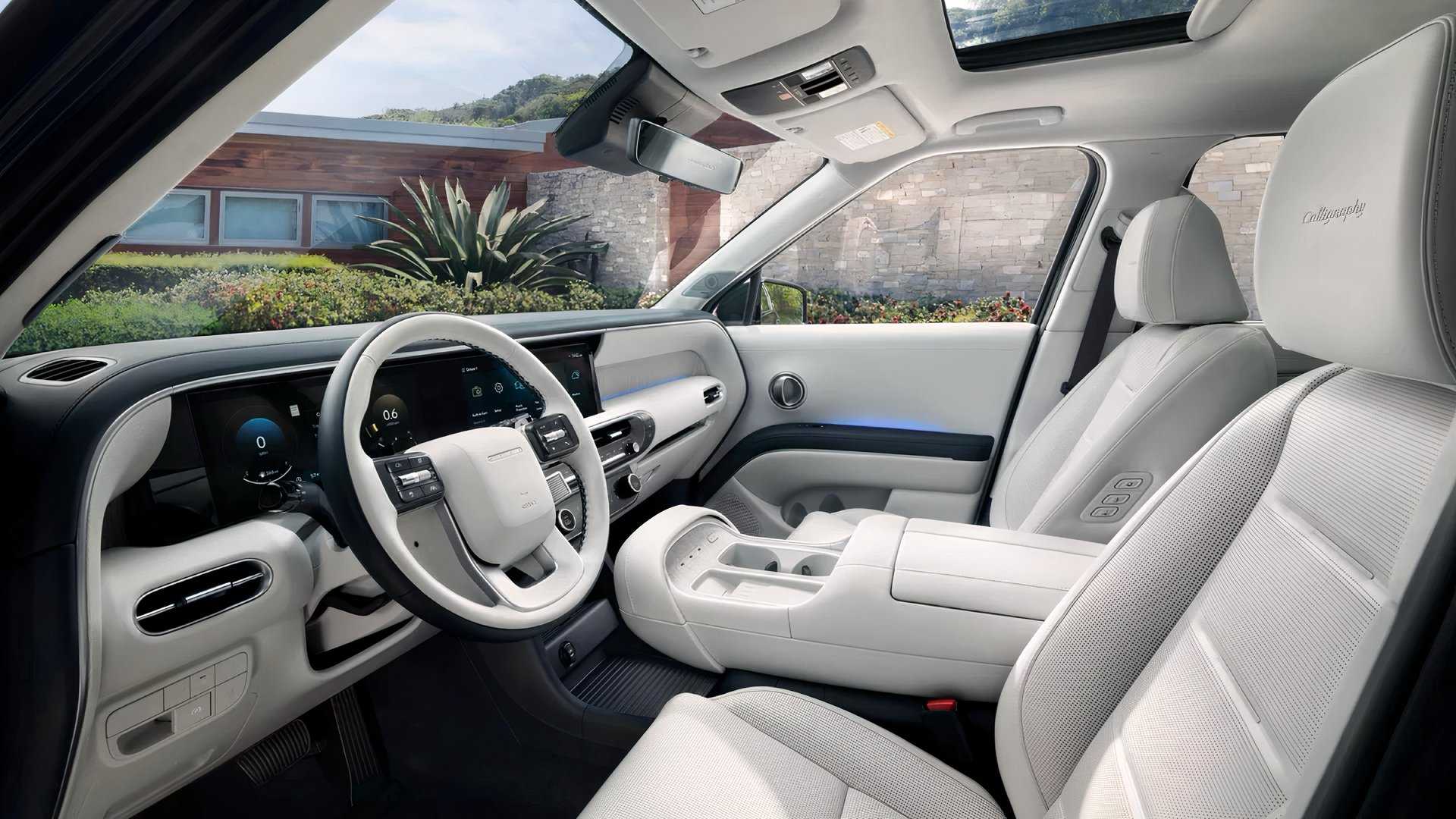 2026 Hyundai Palisade interior showing front cabin