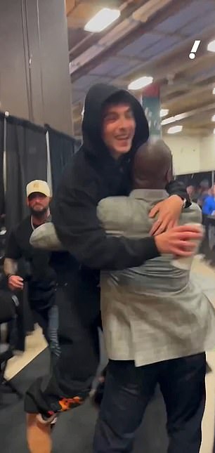 Timothee Chalamet and Ben Stiller go wild backstage after Knicks win ...