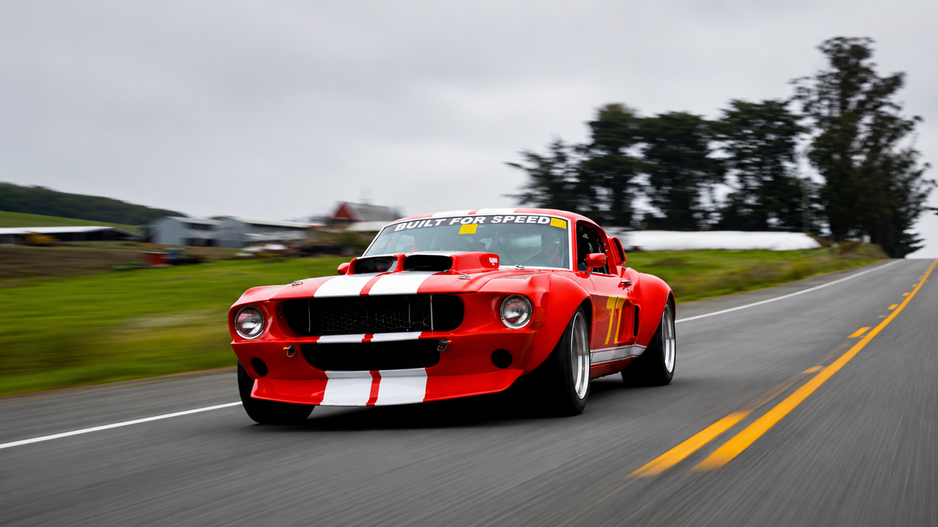 NASCAR powered classic Mustang hits the public road