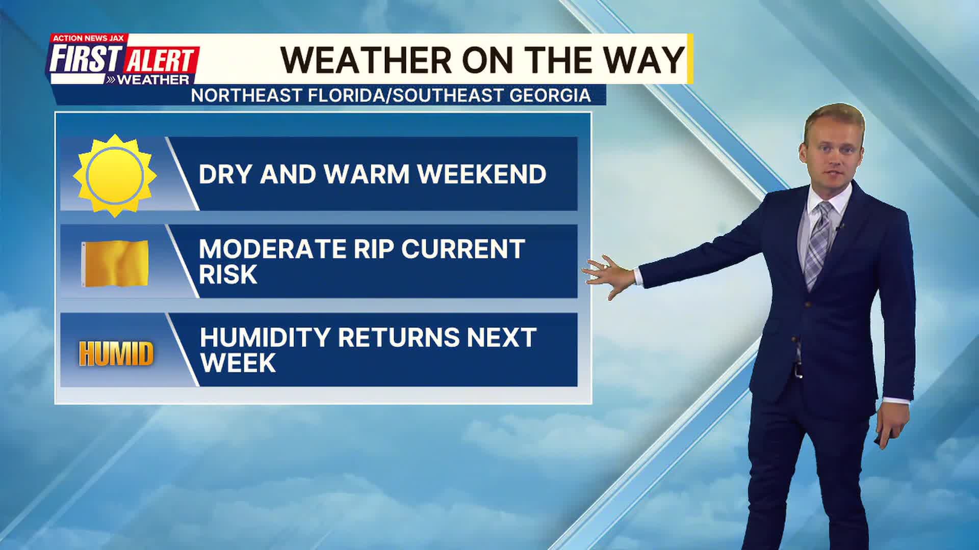 First Alert Weather: Warm but nice weekend ahead