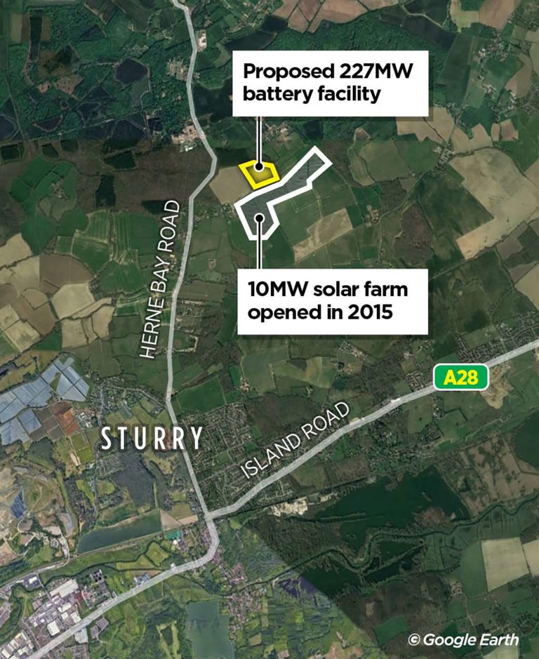Plans for battery energy storage system near solar farm in Calcott ...