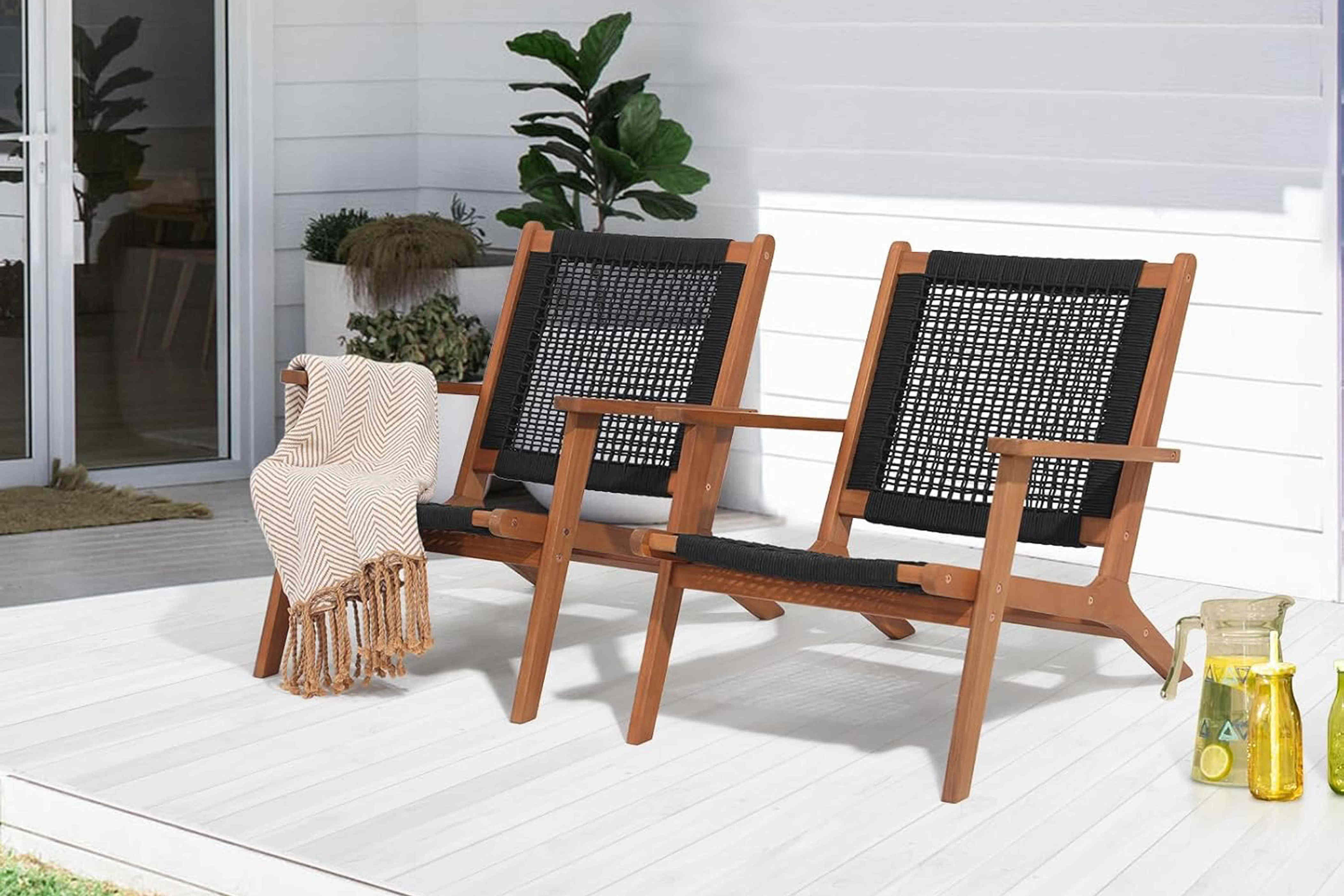 Mid-century modern outdoor furniture can cost you thousands—but these Amazon picks mimic the look from $21