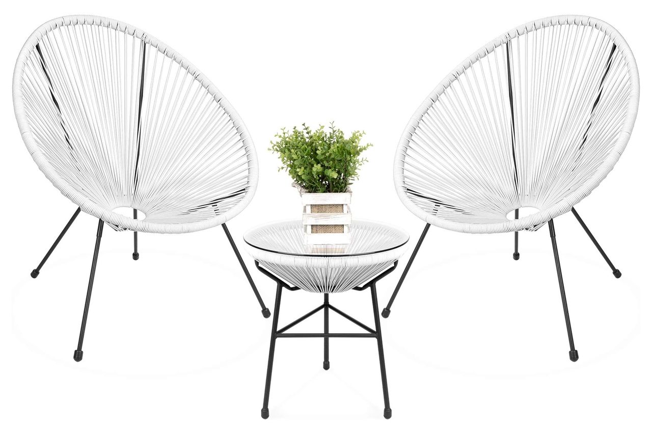 Best Choice Products 3-Piece Outdoor Acapulco All-Weather Patio