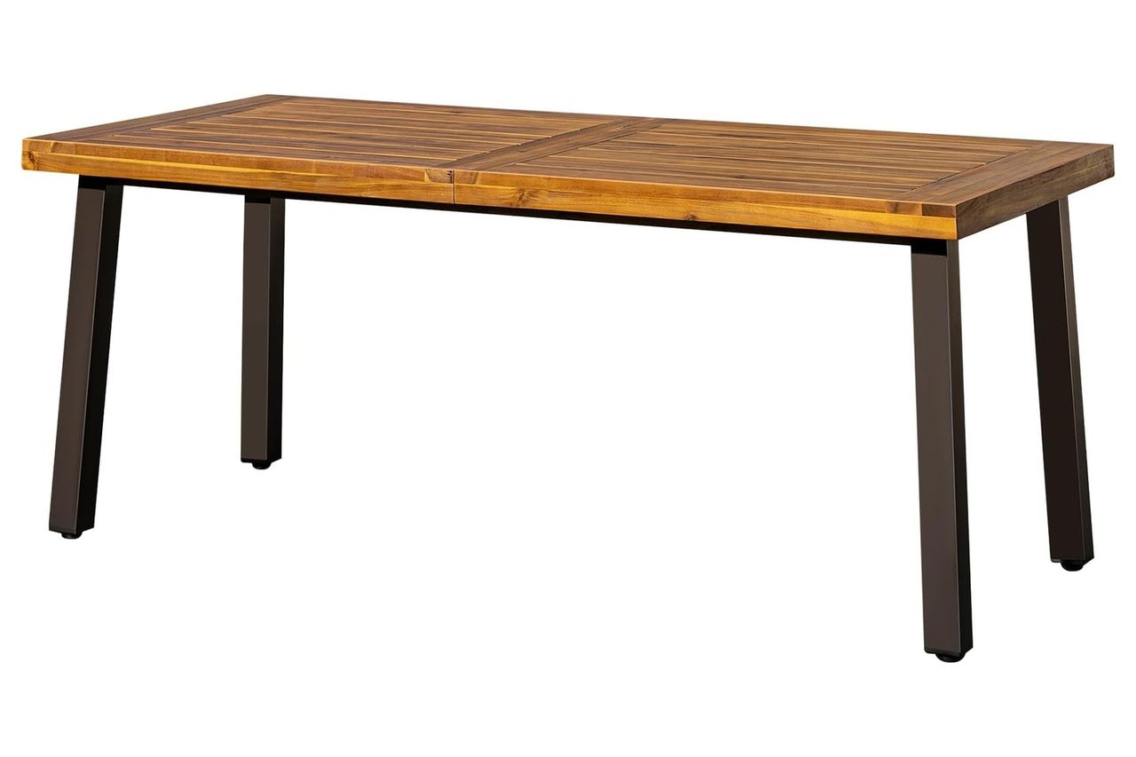 Devoko Home Acacia Wood Dining Table