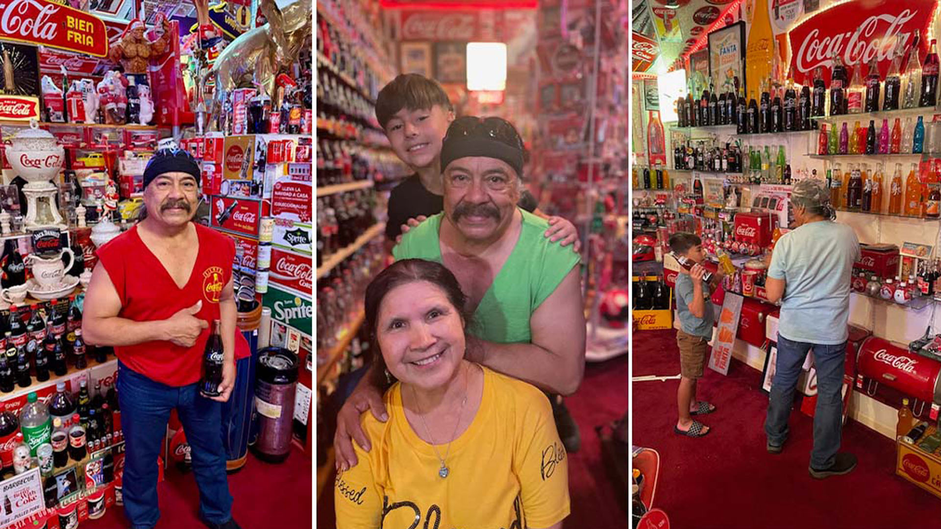Texas couple sets world record for largest Coca-Cola memorabilia ...