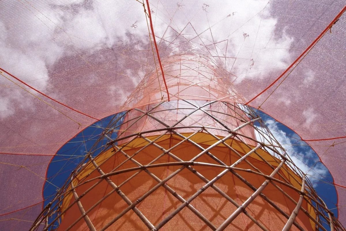 Torre de bambu criada por arquiteto italiano transforma umidade do ar ...