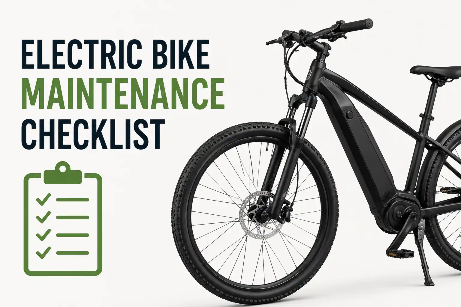 Electric bike maintenance checklist: The complete guide to keeping your ...