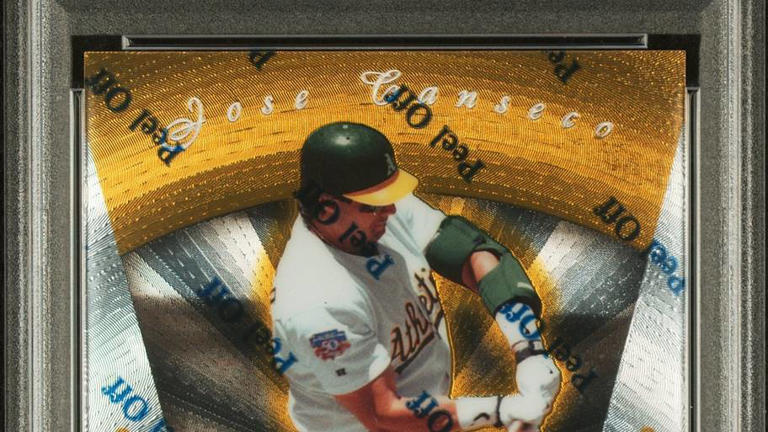 Top 5 most valuable and important Jose Canseco baseball cards