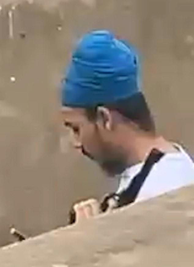 Moment 'weapons-obsessed' Henry Nowak's killer brandishes gun in garden ...