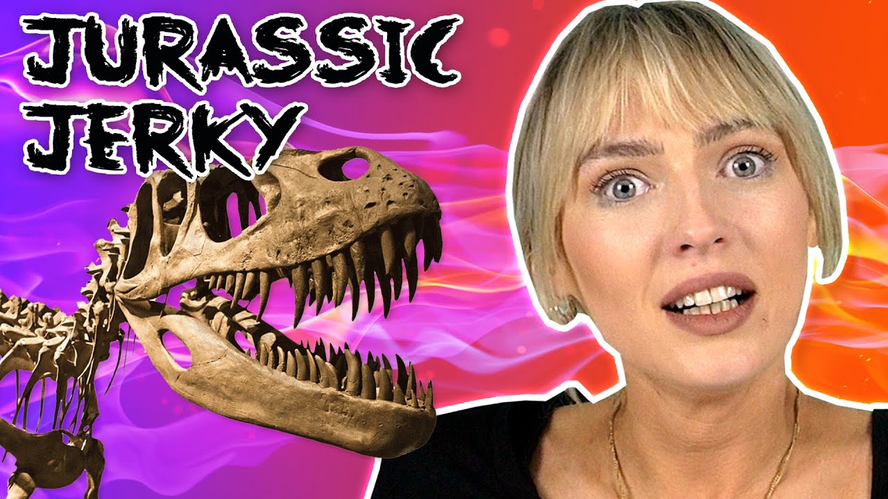 Irish people try spicy Jurassic Jerky