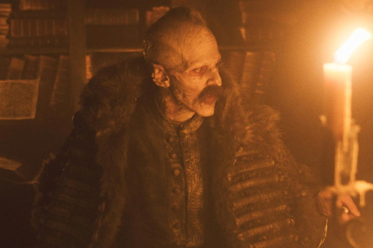 Bill Skarsgård in 'Nosferatu' Credit: Focus Features