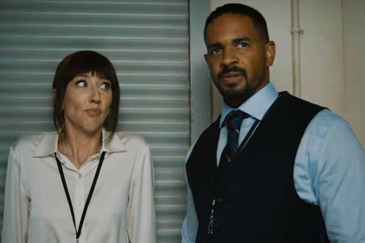 Heidi Gardner and Damon Wayans Jr. in 'Scary Movie' Credit: Paramount Pictures