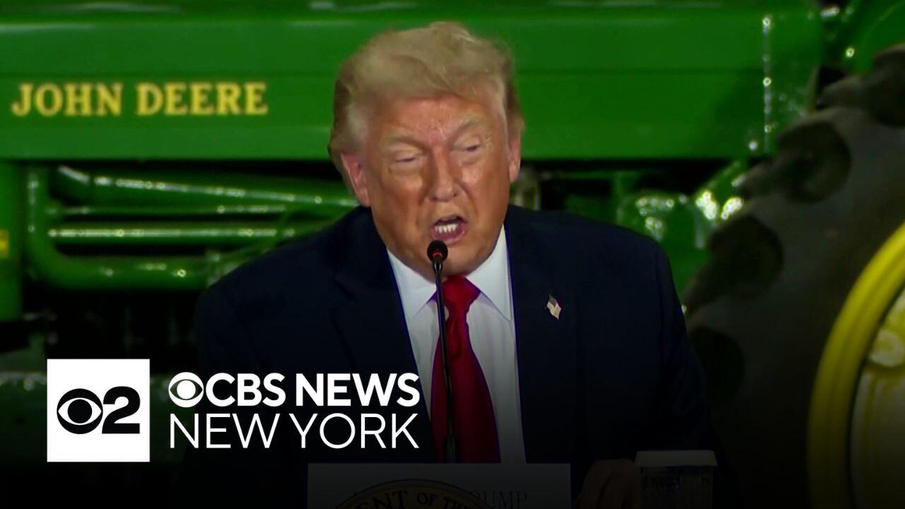 Trump arrives in New Jersey as US., Iran trade new strikes