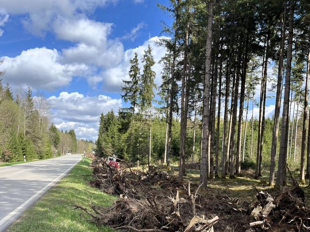 Neuer Radweg zwischen Taufkirchen und Lanzenhaar: Baustart am 8. Juni