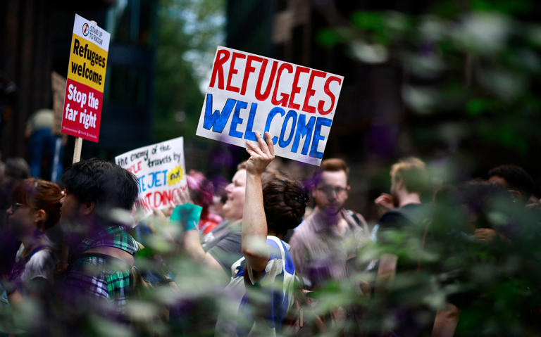 Hong Kong refugees are exempt from Shabana Mahmood’s controversial immigration reforms aimed at curbing migration numbers (AFP/Getty)